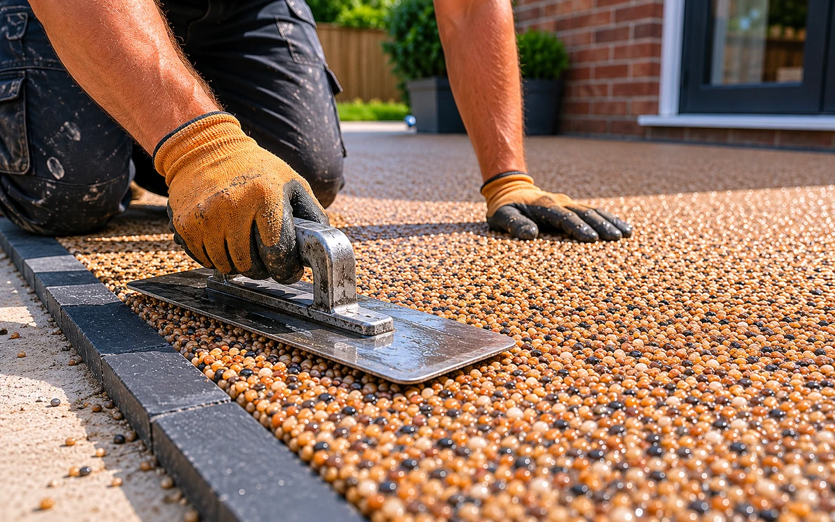 Resin bound patio installation contractor